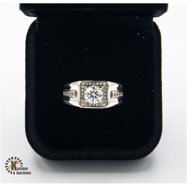 #1060-1.00 CT ROUND BRILLIANT CUT MOISSANITE