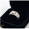 Image 2 : #1060-1.00 CT ROUND BRILLIANT CUT MOISSANITE
