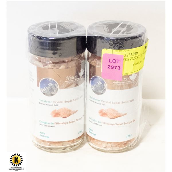 NEWCO HIMALAYAN SALT REFILLS- LOT OF 2
