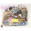 Image 1 : ESTATE JEWELLERY- LARGE BAG LOT ASSORTED
