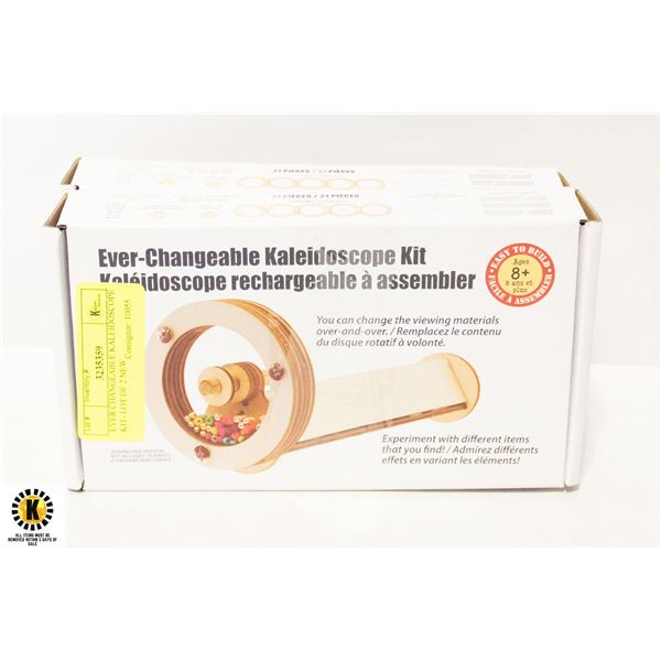 EVER CHANGEABLE KALEIDOSCOPE KIT- LOT OF 2 NEW