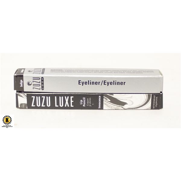 ZUZU LUXE BRAND "INDIGO" LINER & EXTRA LIP PENCI