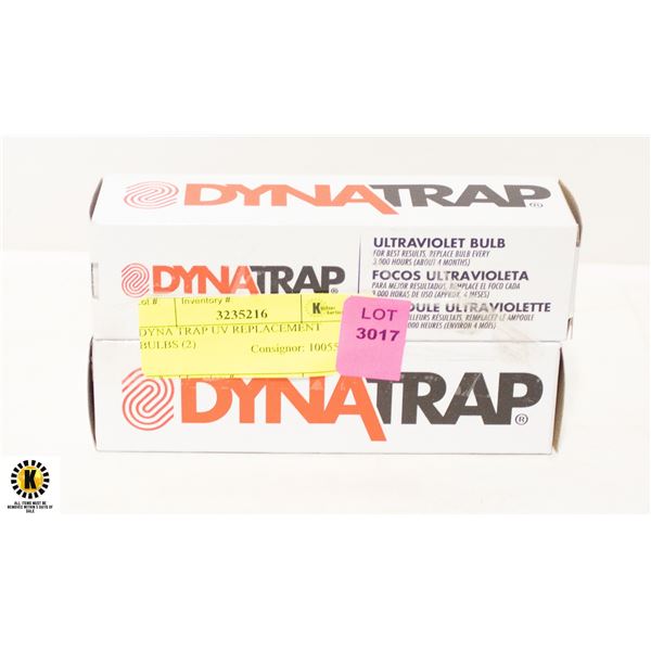 DYNA TRAP UV REPLACEMENT BULBS (2)
