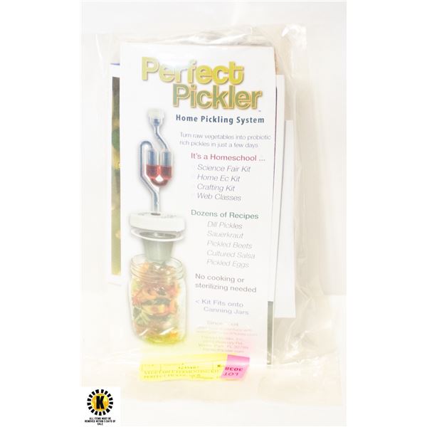 VEGETABLE FERMENTING KIT- PERFECT PICKER- NEW