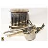Image 1 : ANTIQUE TOASTER & POTATOE MASHER