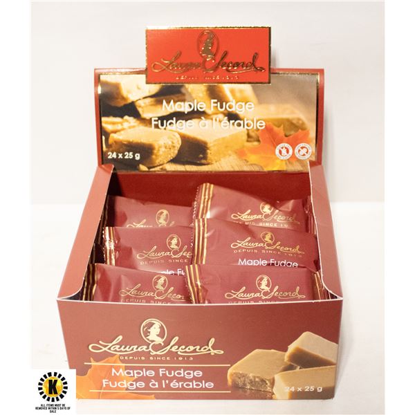 LAURA SECORD BOX OF MAPLE FUDGE BEST