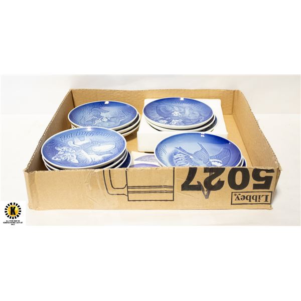 13 MORS DAG COLLECTABLE PLATES