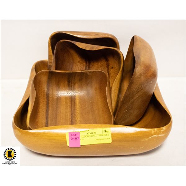 EATON HADDON HALL - MONKEY POD 5 PCS