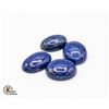 Image 1 : #53-NATURAL LAPIZ LAZULI GEMSTONES 124 CT