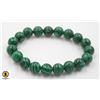 Image 1 : #92-GREEN MALACHITE BARCELET 10MM/ 7.5"