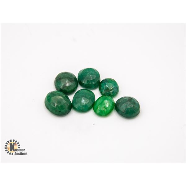 #106- GREEN EMERALD GEMSTONES 41.50CT