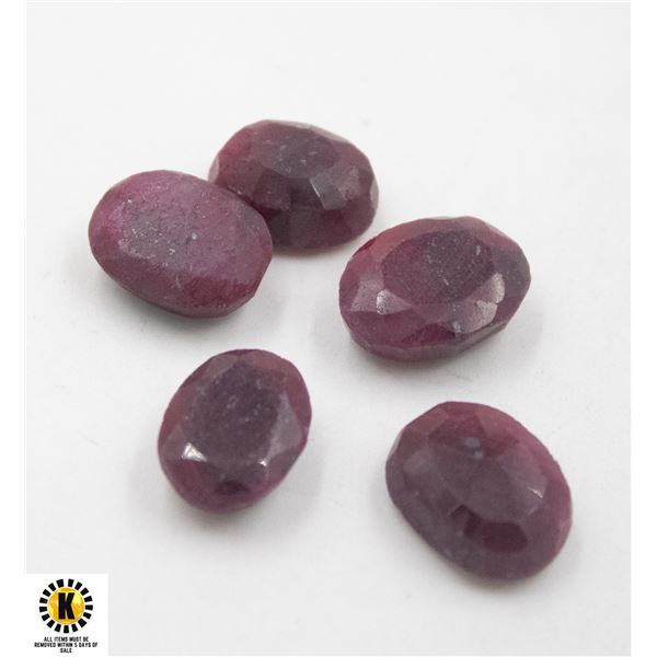 #101-RED RUBY GEMSTONES 89.45 CT