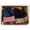 Image 1 : HANDMADE SILK/VELVET BAGS