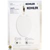 Image 1 : KOHLER LAYNE QUIET-CLOSE ELONGATED TOILET SEAT