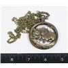Image 1 : NEW HOLLOWED OUT BUNNY DESIGN POCKET WATCH WITH