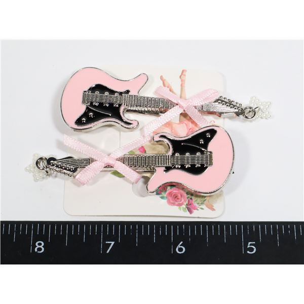 NEW ALLIGATOR CLIP GUITAR HAIR CLIPS