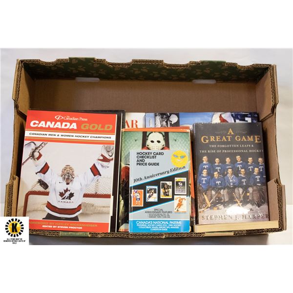 LOT OF SPORTS BOOKS
