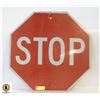 Image 1 : METAL 24 INCH STOP SIGN