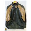 Image 1 : VINTAGE LEATHER JACKET (MED?) - ESTATE