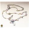 Image 1 : SILPADA AMETHYST 925 SILVER LONG DOUBLE STRAND