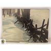 Image 1 : ROBERT BATEMAN APPROX 10X14 PICTURE-ESTATE