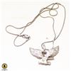 Image 1 : 925 SILVER HARLEY EAGLE NECKLACE-ESTATE