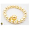 Image 1 : #19-SEA SHELL PEARL BRACELET 10-16 MM