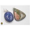 Image 1 : #72-NATURALUNIKIA & LAPIS LAZULI PENDANT
