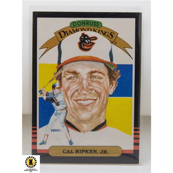 1985 DONRUSS CAL RIPKEN JR. CARD NUMBER 14