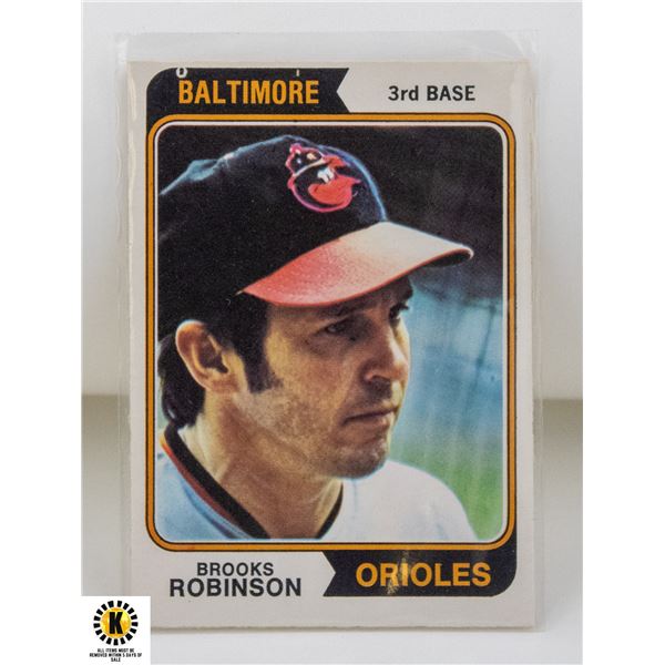 1974 O-PEE-CHEE BROOKS ROBINSON CARD NUMBER 160