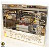 Image 1 : VINTAGE MIRROR/ROSE WALL HANGING