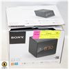 Image 1 : NEW SONY BLOCK AM/FM CLOCK RADIOÿ