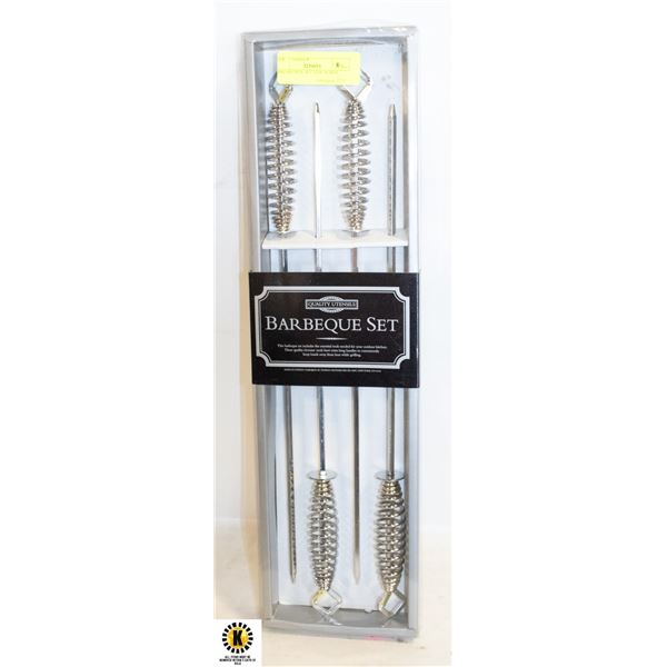 BBQ SKEWER SET NEW IN BOX