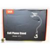 Image 1 : NEW SAIJI, (BLACK) GOOSENECK DEVICE HOLDER