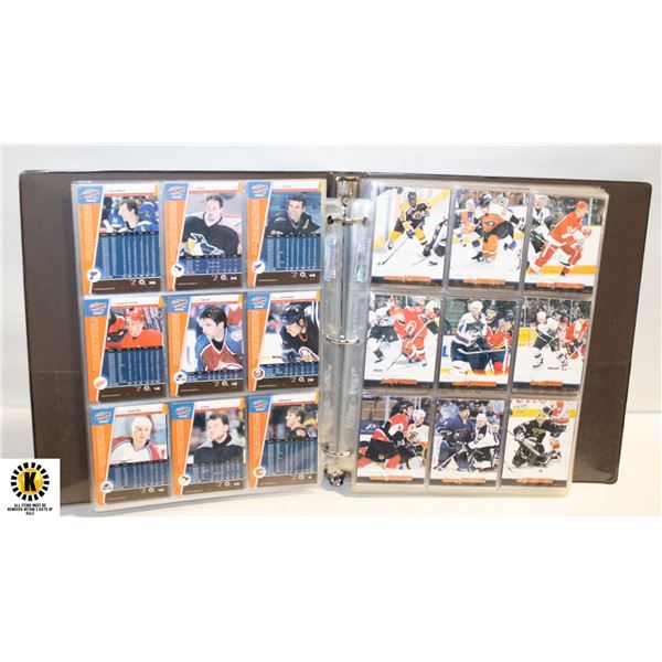 ADULT HOCKEY CARD COLLECTION IN BINDER