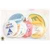 Image 1 : LOT OF 10, 1970'S VINTAGE PINBACK BUTTONS