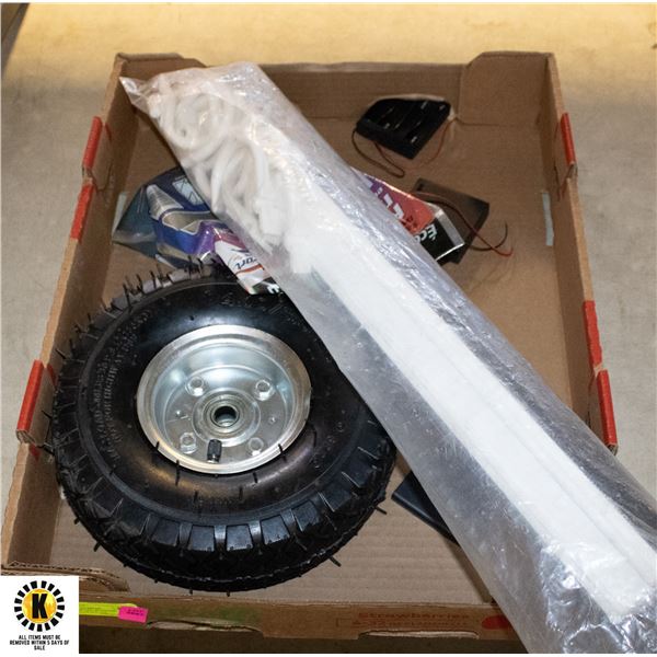 FLAT OF NEW ALL PURPOSE 4.10/3.50-4" UTILITY AIR