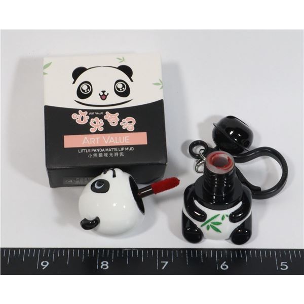 NEW PANDA LIP-GLOSS KEYCHAIN