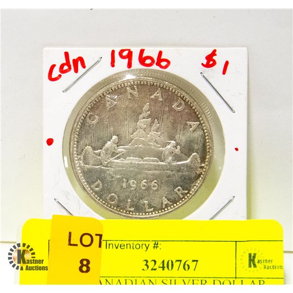 1966 CANADIAN SILVER DOLLAR