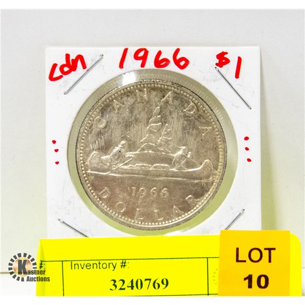 1966 CANADIAN SILVER DOLLAR