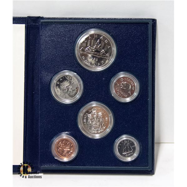 1985 6 COIN SPECIMEN SET