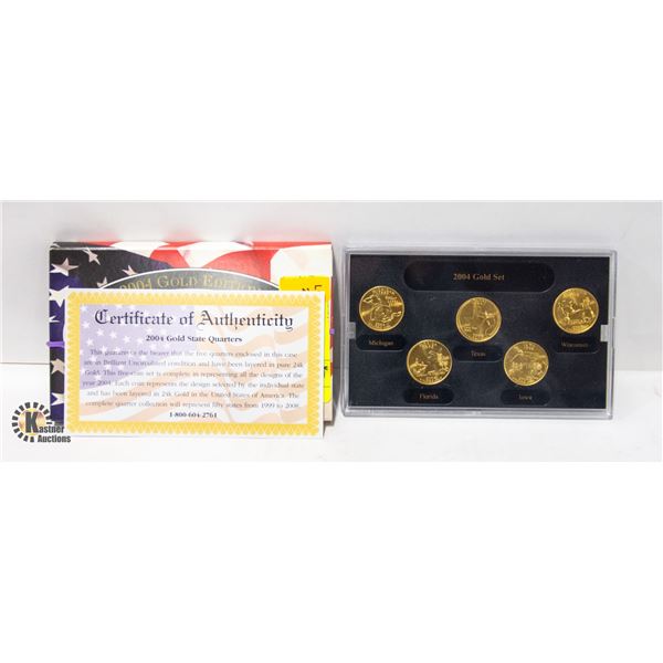 2004 GOLD EDITION STATE QUARTER COLLECTION
