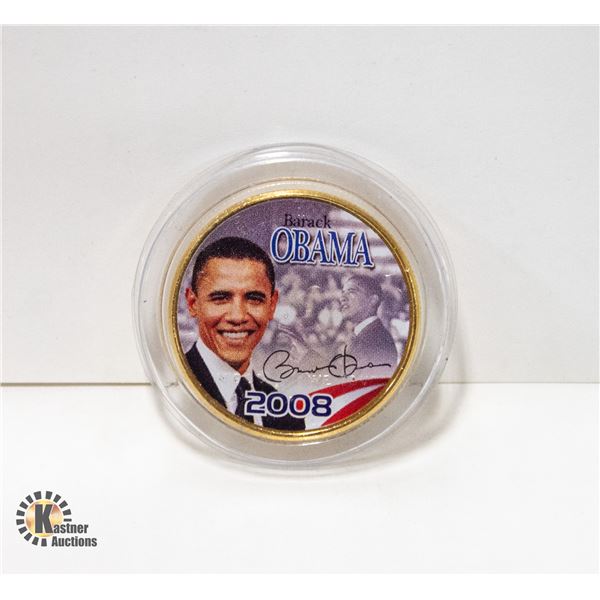 2008 OBAMA HALF DOLLAR ENCAPSULATED