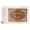Image 2 : 100,000 MARKS REICHS BANK NOTE S.11431518 1923