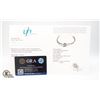Image 2 : #445-1.00 CT GRA CERTIFIED ROUND BRILLIANT CUT