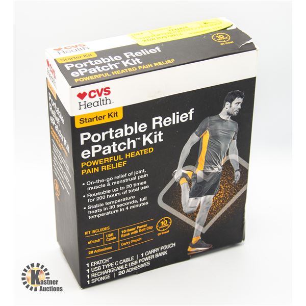 #459-PORTABLE RELIEF E PATCH KIT WITH POWERFUL
