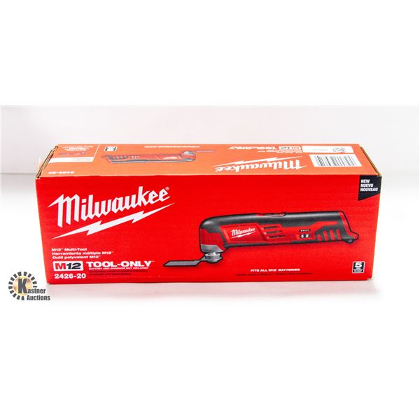 NEW MILWAUKEE M12 CORDLESS MULTI TOOL
