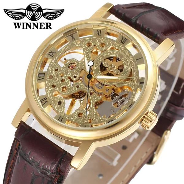 NEW MECHANICAL WINNER SKELETAL WATCH
