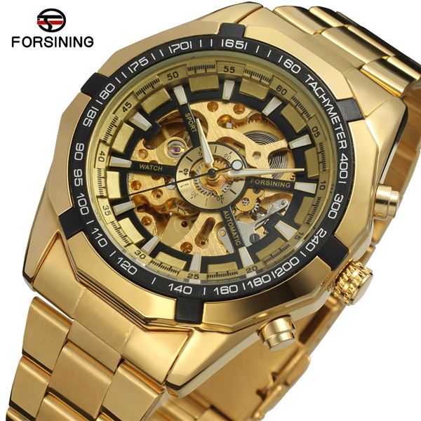 NEW AUTOMATIC SKELETAL FORSINING WATCH