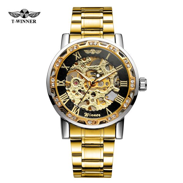 NEW MECHANICAL SKELETAL T-WINNER WATCH